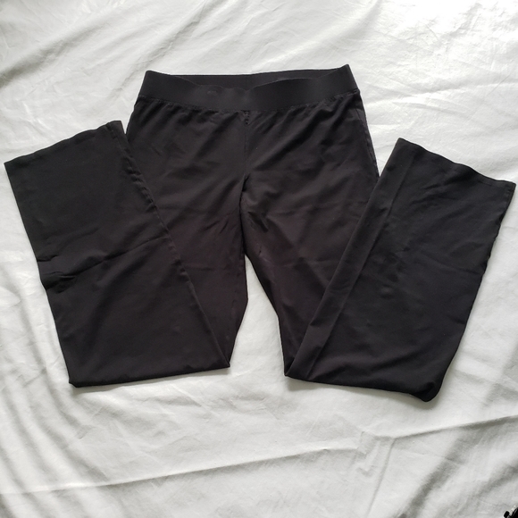Eileen Fisher Black Straight Leg Pants - Picture 1 of 5